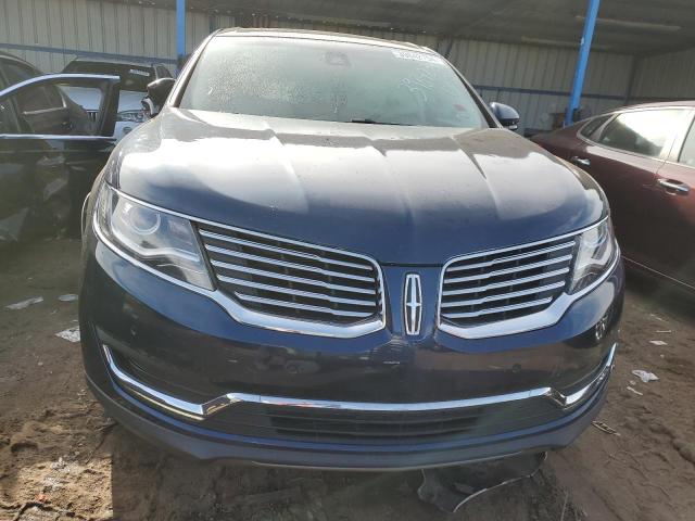 2LMPJ8LP9HBL52636 - 2017 LINCOLN MKX RESERVE BLUE photo 5