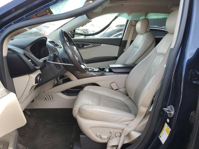 2LMPJ8LP9HBL52636 - 2017 LINCOLN MKX RESERVE BLUE photo 7