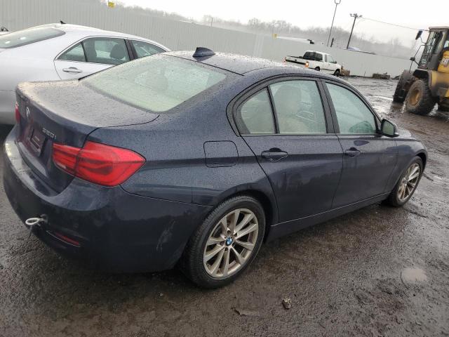 WBA8E5G51GNT93794 - 2016 BMW 320 XI BLUE photo 3