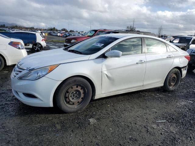 5NPEB4AC3CH464990 - 2012 HYUNDAI SONATA GLS WHITE photo 1