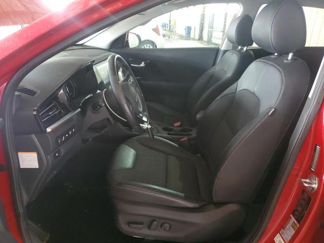 KNDCB3LC6N5546259 - 2022 KIA NIRO LX RED photo 7