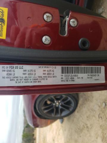 2C3CDZFJ2LH103818 - 2020 DODGE CHALLENGER R/T SCAT PACK RED photo 12