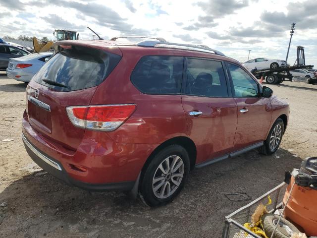 5N1AR2MN9FC673626 - 2015 NISSAN PATHFINDER S RED photo 3