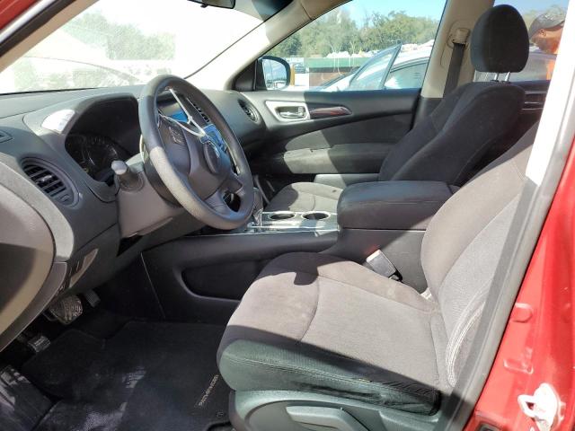 5N1AR2MN9FC673626 - 2015 NISSAN PATHFINDER S RED photo 7