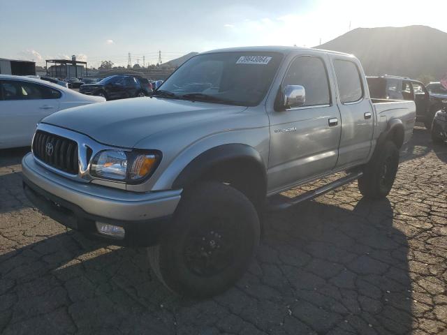 5TEGN92N11Z736251 - 2001 TOYOTA TACOMA DOUBLE CAB PRERUNNER GRAY photo 1