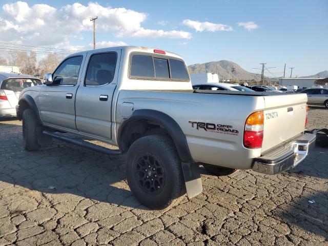 5TEGN92N11Z736251 - 2001 TOYOTA TACOMA DOUBLE CAB PRERUNNER GRAY photo 2