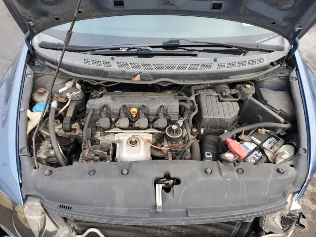 2HGFA1F61AH527309 - 2010 HONDA CIVIC LX-S أزرق صورة 11