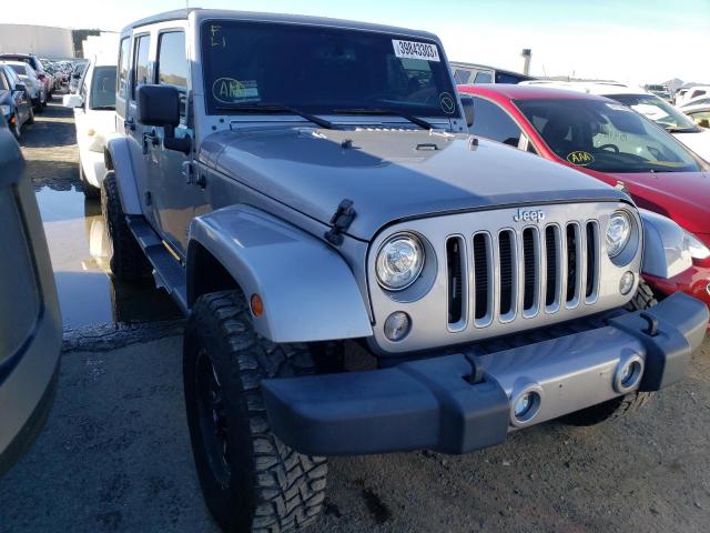 1C4HJWEGXJL930304 - 2018 JEEP WRANGLER U SAHARA SILVER photo 4