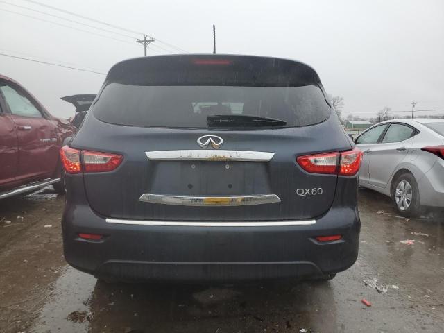 5N1CL0MN9EC529975 - 2014 INFINITI QX60 HYBRID GRAY photo 6