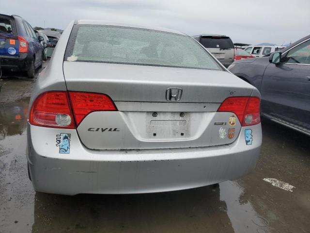 JHMFA165X7S005400 - 2007 HONDA CIVIC LX SILVER photo 6