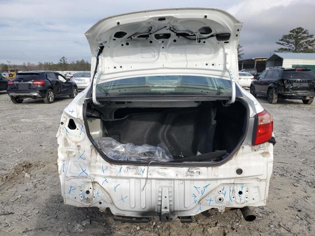 2T1BURHEXKC212267 - 2019 TOYOTA COROLLA L WHITE photo 6