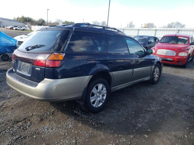 4S3BH675817630413 - 2001 SUBARU LEGACY OUTBACK AWP 蓝色 照片 3