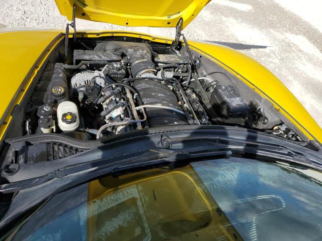 1G1YY26E075118744 - 2007 CHEVROLET Z06 YELLOW photo 11