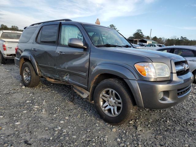 5TDBT48A85S250904 - 2005 TOYOTA SEQUOIA LIMITED GRAY photo 4