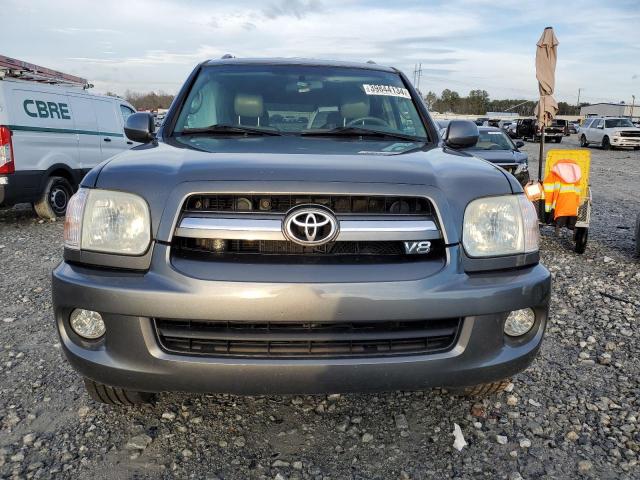 5TDBT48A85S250904 - 2005 TOYOTA SEQUOIA LIMITED GRAY photo 5