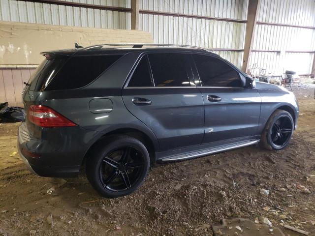 4JGDA7DB9EA361212 - 2014 MERCEDES-BENZ ML 550 4MATIC GRAY photo 3