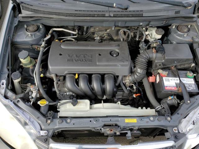 2T1BR32E46C651770 - 2006 TOYOTA COROLLA CE CHARCOAL photo 11