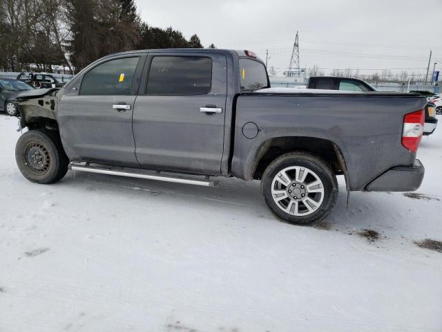 5TFAY5F13HX606020 - 2017 TOYOTA TUNDRA CREWMAX 1794 GRAY photo 2