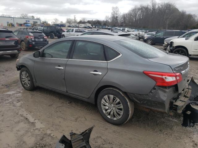 3N1AB7AP5GY333316 - 2016 NISSAN SENTRA S GRAY photo 2