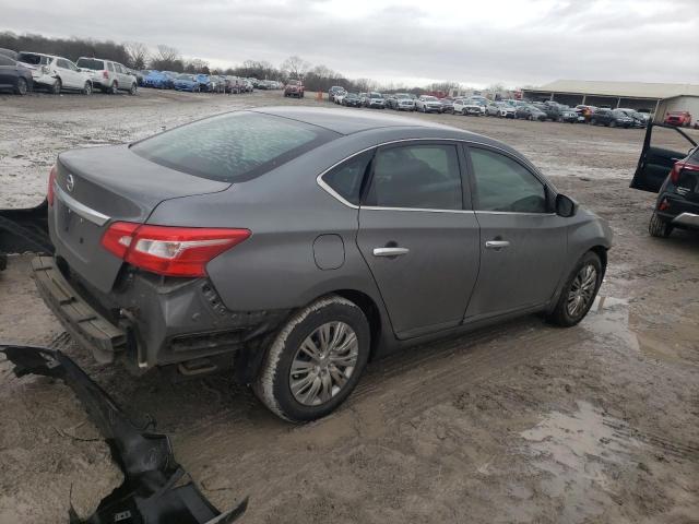 3N1AB7AP5GY333316 - 2016 NISSAN SENTRA S GRAY photo 3