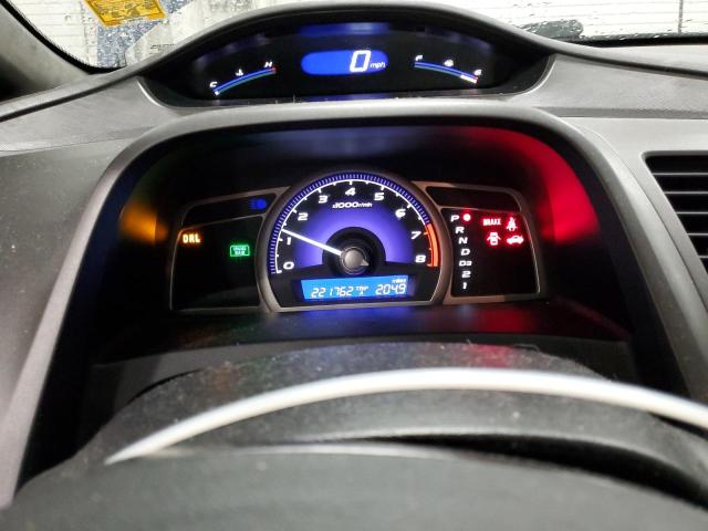 1HGFA16567L004869 - 2007 HONDA CIVIC LX BLUE photo 9