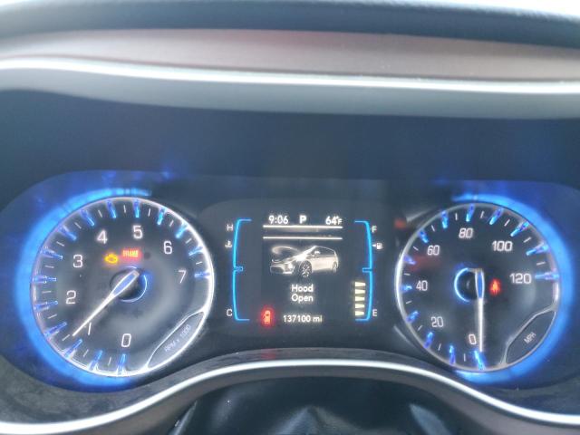 2C4RC1BGXHR524529 - 2017 CHRYSLER PACIFICA TOURING L BLUE photo 9