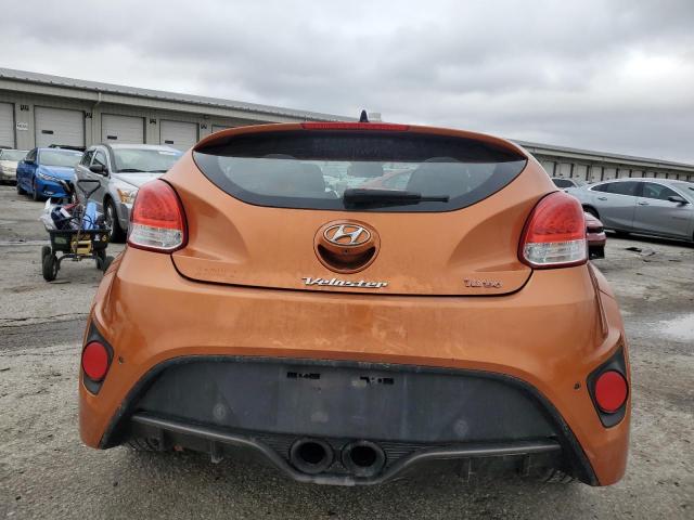 KMHTC6AE9GU286592 - 2016 HYUNDAI VELOSTER TURBO ORANGE photo 6