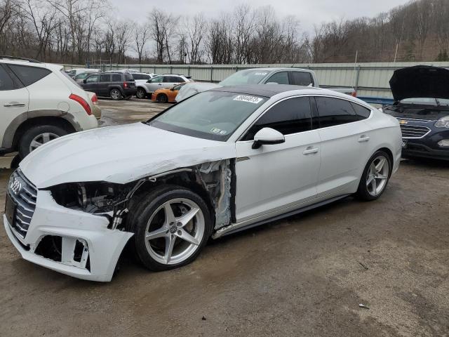 WAUENCF54JA011636 - 2018 AUDI A5 PREMIUM PLUS S-LINE WHITE photo 1