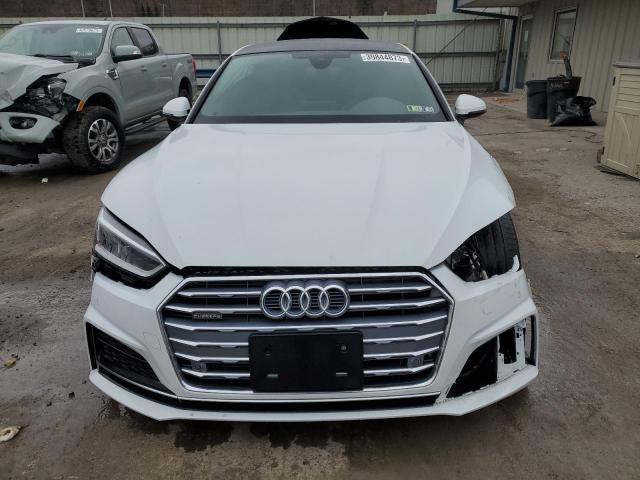 WAUENCF54JA011636 - 2018 AUDI A5 PREMIUM PLUS S-LINE WHITE photo 5