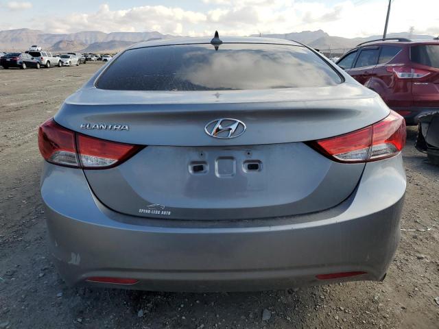 KMHDH4AE7DU631785 - 2013 HYUNDAI ELANTRA GLS GRAY photo 6