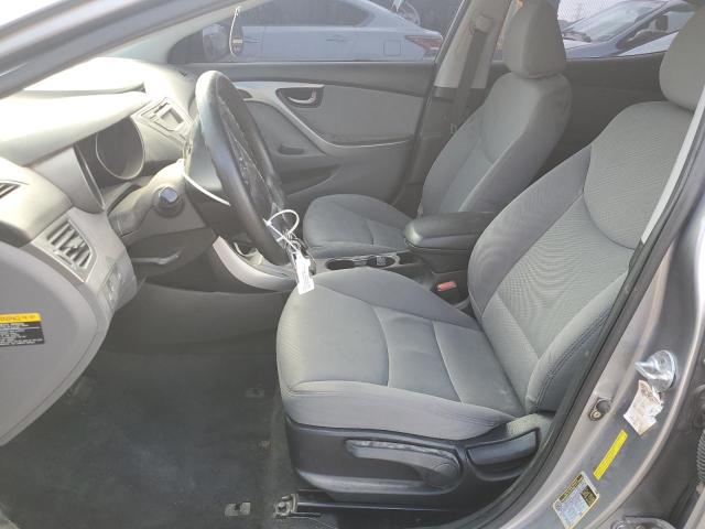 KMHDH4AE7DU631785 - 2013 HYUNDAI ELANTRA GLS GRAY photo 7