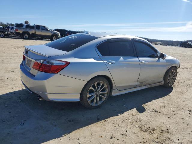 1HGCR2F85DA185806 - 2013 HONDA ACCORD EXL SILVER photo 3