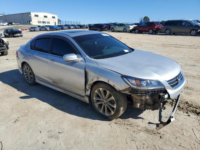 1HGCR2F85DA185806 - 2013 HONDA ACCORD EXL SILVER photo 4