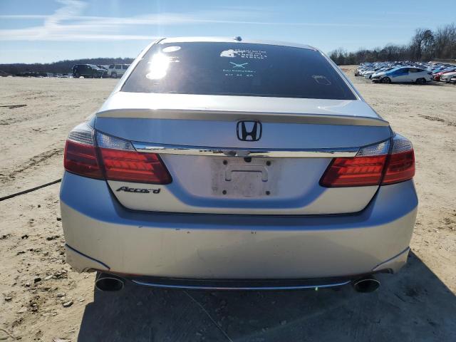 1HGCR2F85DA185806 - 2013 HONDA ACCORD EXL SILVER photo 6