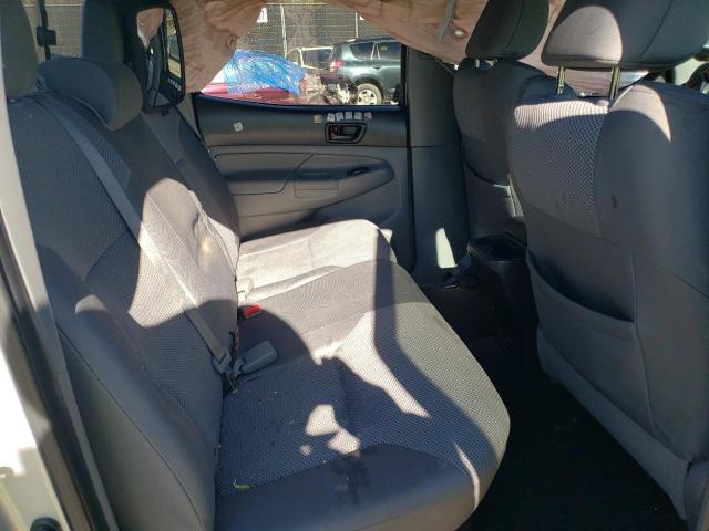 3TMLU4ENXDM111493 - 2013 TOYOTA TACOMA DOUBLE CAB 银色 照片 10