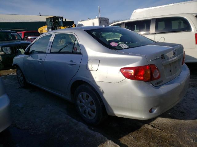 JTDBU4EE5AJ058786 - 2010 TOYOTA COROLLA BASE SILVER photo 2