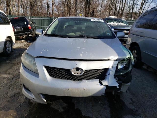 JTDBU4EE5AJ058786 - 2010 TOYOTA COROLLA BASE SILVER photo 5