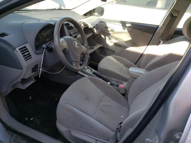 JTDBU4EE5AJ058786 - 2010 TOYOTA COROLLA BASE SILVER photo 7
