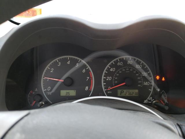 JTDBU4EE5AJ058786 - 2010 TOYOTA COROLLA BASE SILVER photo 9