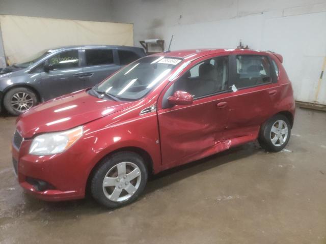 KL1TD66E59B378539 - 2009 CHEVROLET AVEO LS 勃艮第红 照片 1