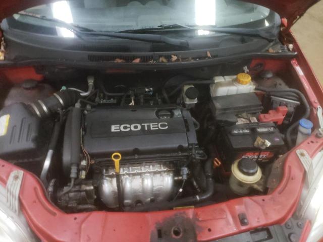 KL1TD66E59B378539 - 2009 CHEVROLET AVEO LS 勃艮第红 照片 11
