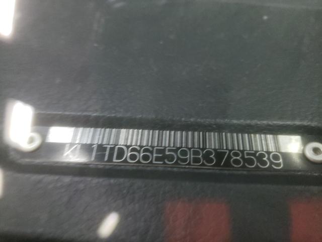 KL1TD66E59B378539 - 2009 CHEVROLET AVEO LS 勃艮第红 照片 12