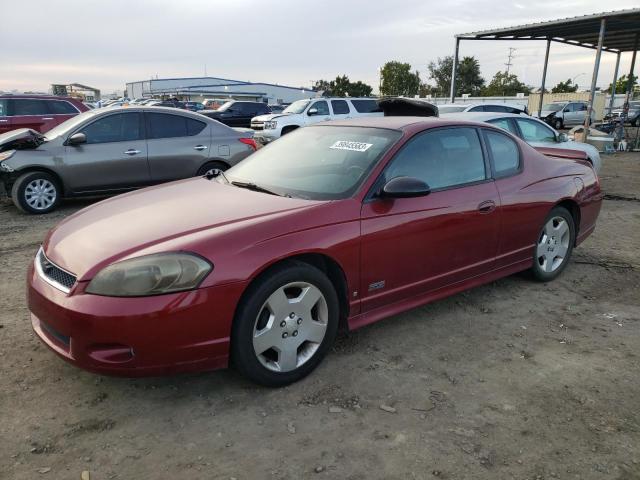 2G1WL16C979349319 - 2007 CHEVROLET MONTE CARL SS 红色 照片 1