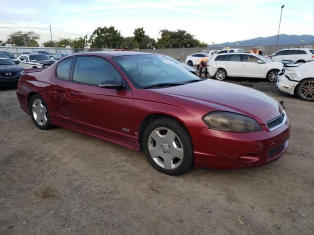 2G1WL16C979349319 - 2007 CHEVROLET MONTE CARL SS 红色 照片 4