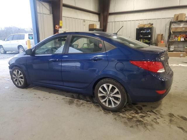 KMHCT4AE5HU324762 - 2017 HYUNDAI ACCENT SE BLUE photo 2