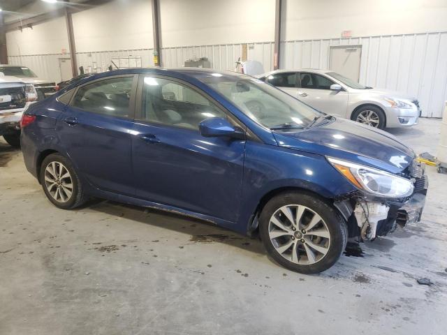 KMHCT4AE5HU324762 - 2017 HYUNDAI ACCENT SE BLUE photo 4