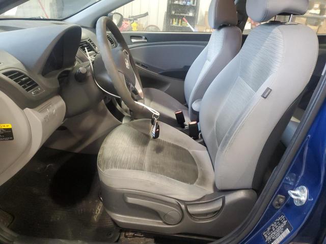 KMHCT4AE5HU324762 - 2017 HYUNDAI ACCENT SE BLUE photo 7