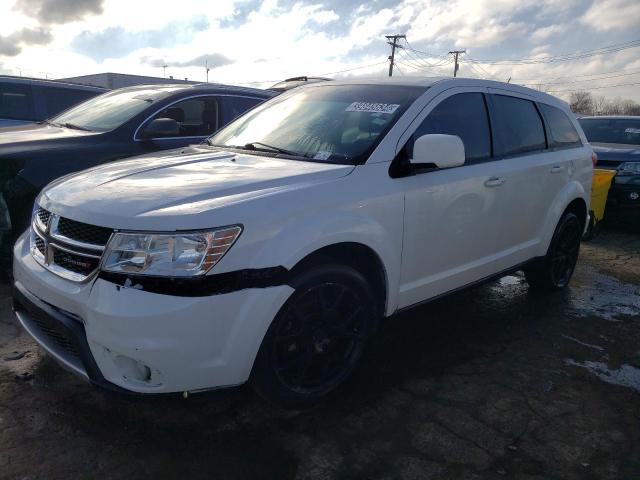 3C4PDDEG2ET302464 - 2014 DODGE JOURNEY R/T WHITE photo 1