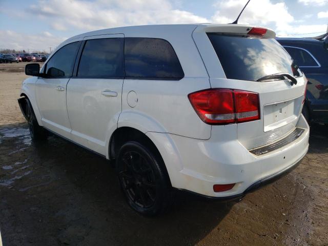 3C4PDDEG2ET302464 - 2014 DODGE JOURNEY R/T WHITE photo 2