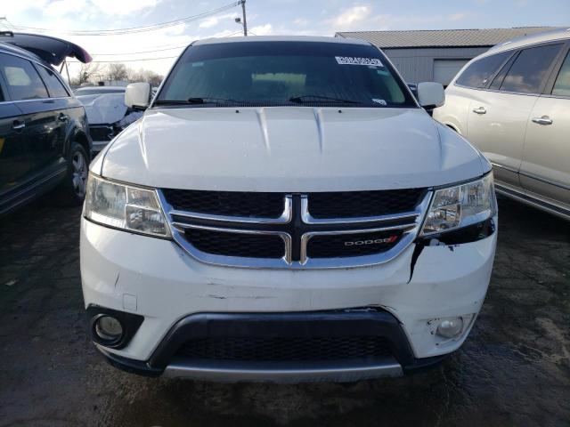 3C4PDDEG2ET302464 - 2014 DODGE JOURNEY R/T WHITE photo 5